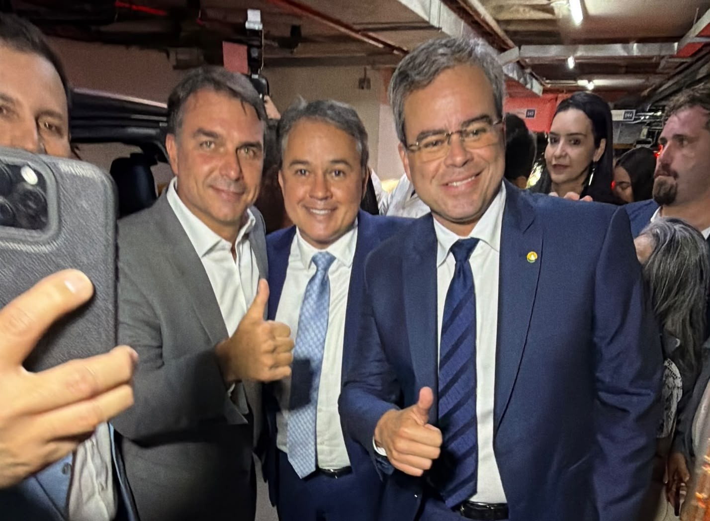 Efraim se reúne com Flávio para definir mobilizações do segundo turno na Paraíba