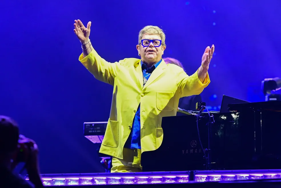 Elton John no Rock in Rio foi só pedrada
