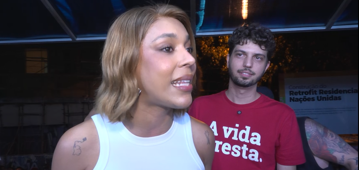 Em ato em João Pessoa, Erika Hilton fala em 'virar voto' para Lula no 2º turno