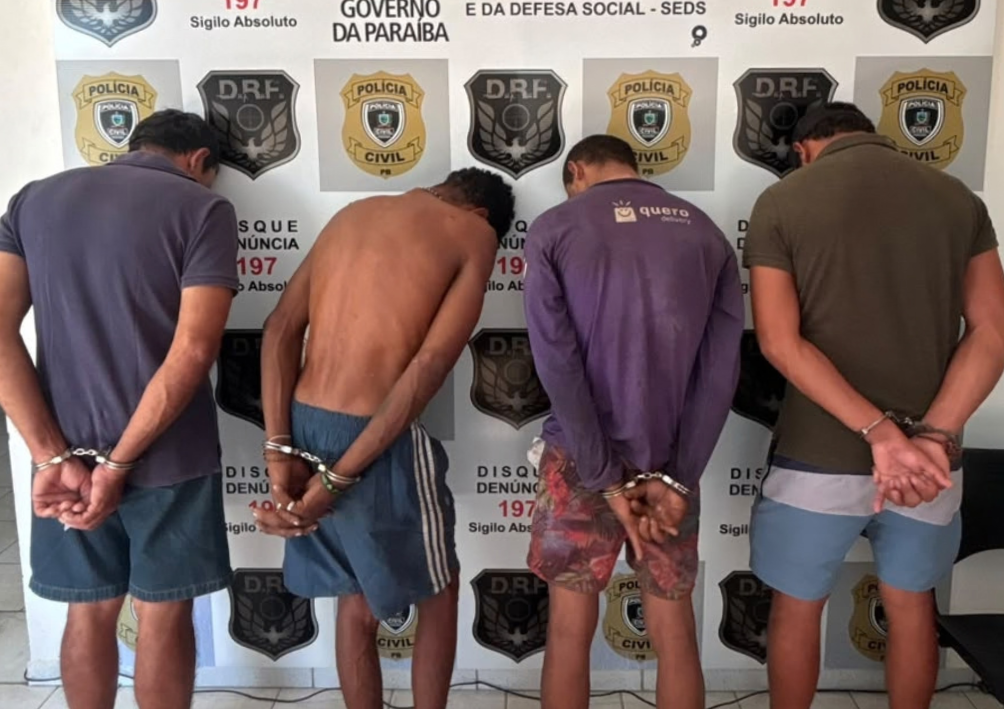 Homens são presos em Patos suspeitos de furto e receptação de condensadores de ar-condicionado