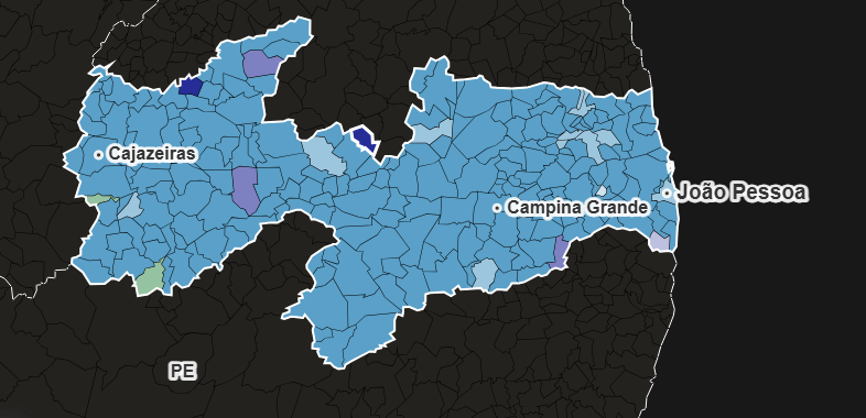 Lucas vence em 215 cidades da Paraíba; Efraim ganha em seis e Cícero, em apenas duas