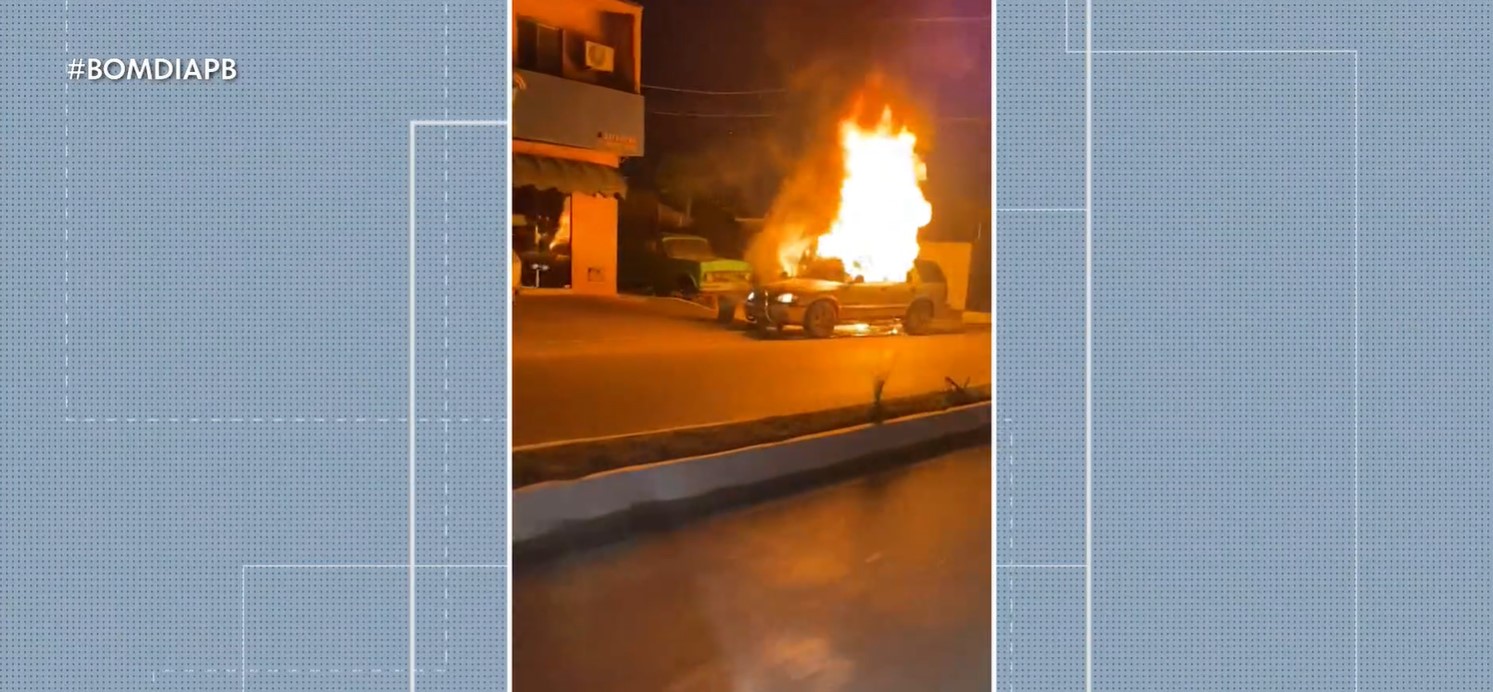 Mulher e três crianças ficam feridas após explosão em carro, em Santa Rita