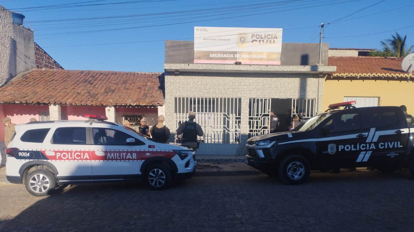 Operação prende suspeitos de organização criminosa ligada a tráfico e assassinatos na Paraíba