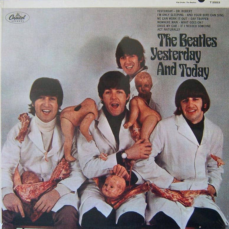 Os Beatles foram açougueiros com bonecas ensanguentadas