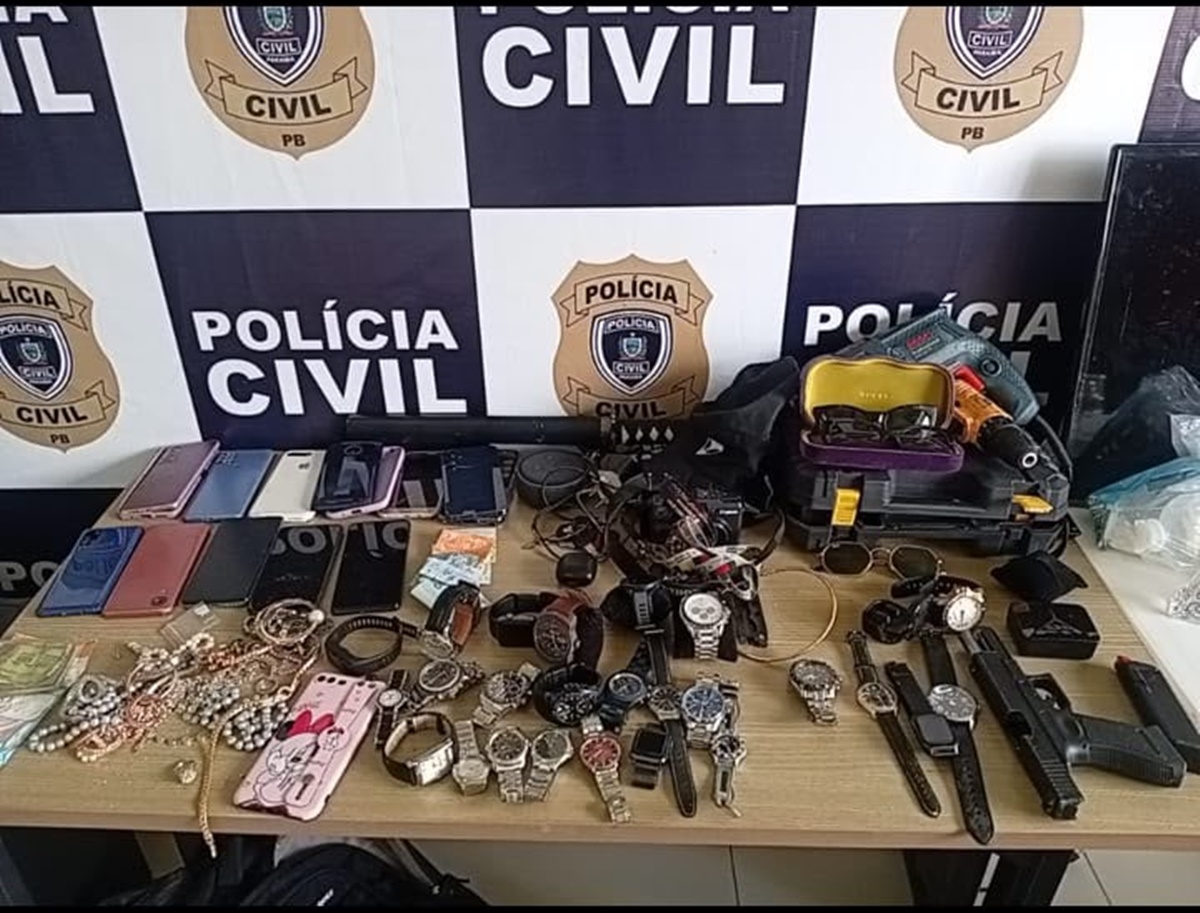 Polícia Civil prende mulher suspeita de assaltar residências em João Pessoa