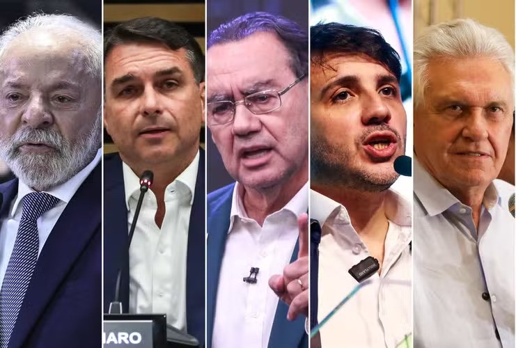 Quaest na PB: Lula, 54%; Flávio Bolsonaro, 23%; Cury, 6%; Caiado, 2%; Renan Santos, 1%