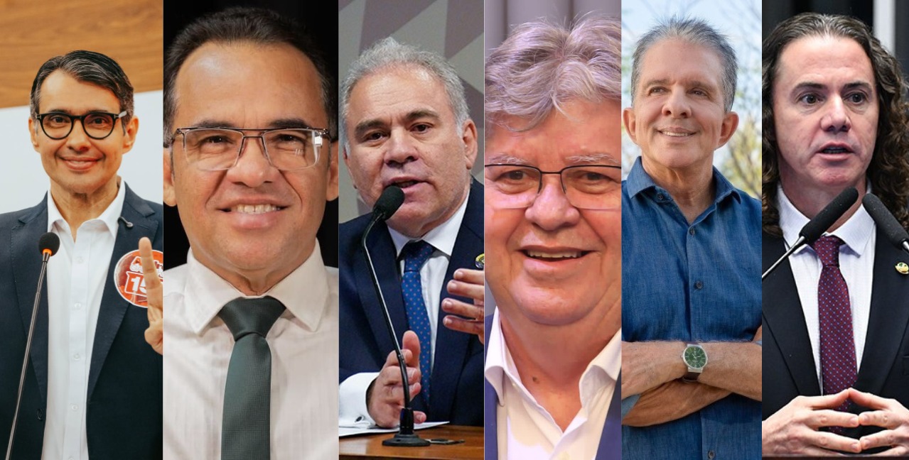 Quaest na PB: João Azevêdo lidera potencial de voto; veja rejeição dos candidatos ao Senado