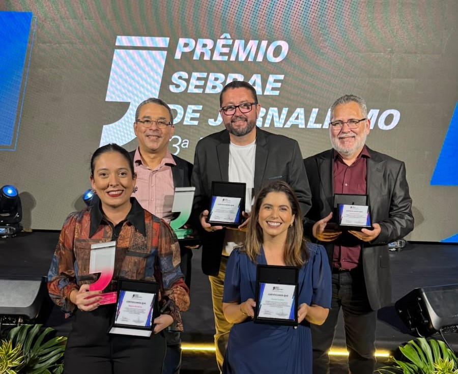 Rede Paraíba vence cinco prêmios no Prêmio Sebrae de Jornalismo