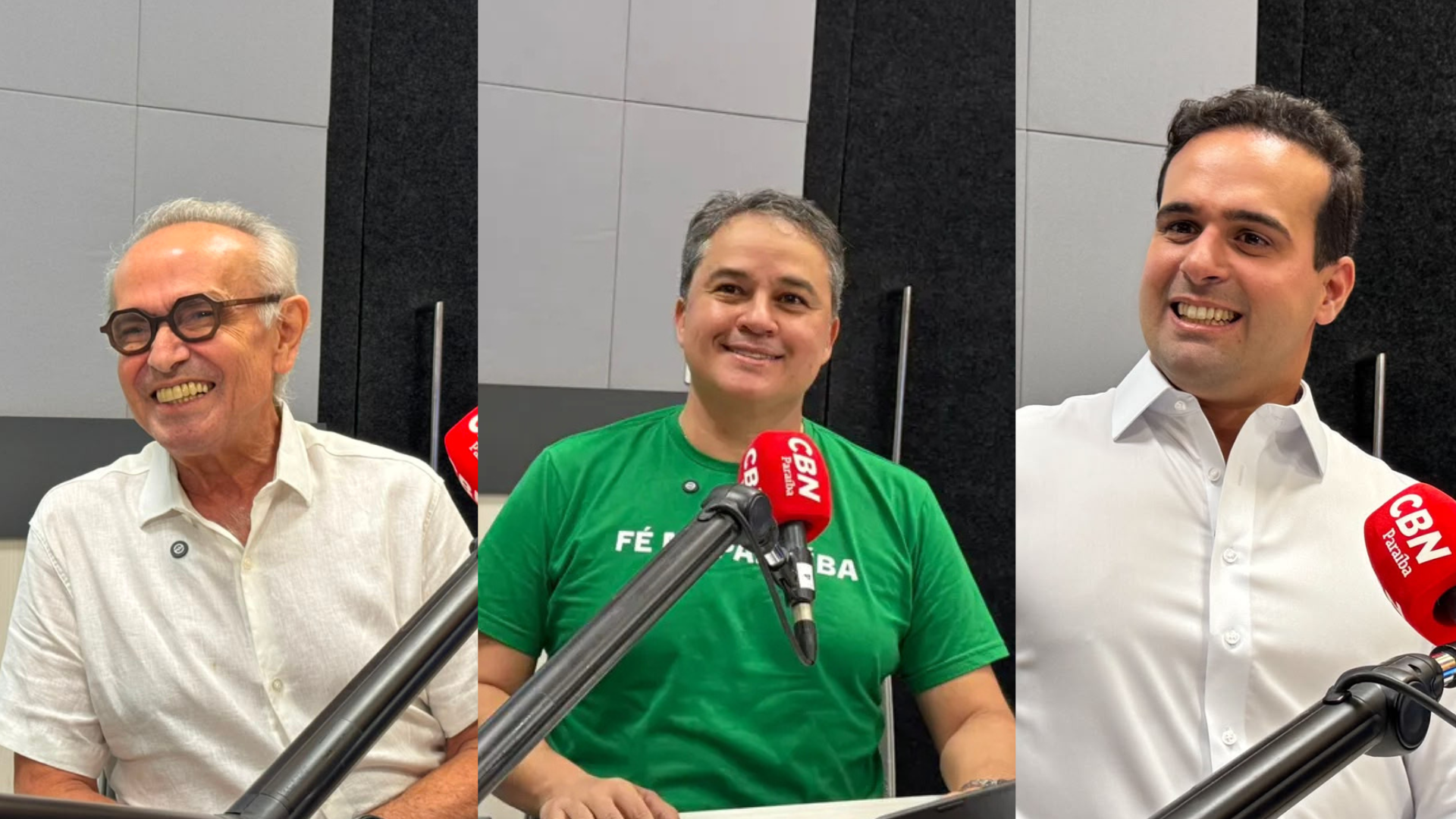 TVs Cabo Branco e Paraíba e CBN definem ordem de entrevistas com candidatos ao governo da Paraíba