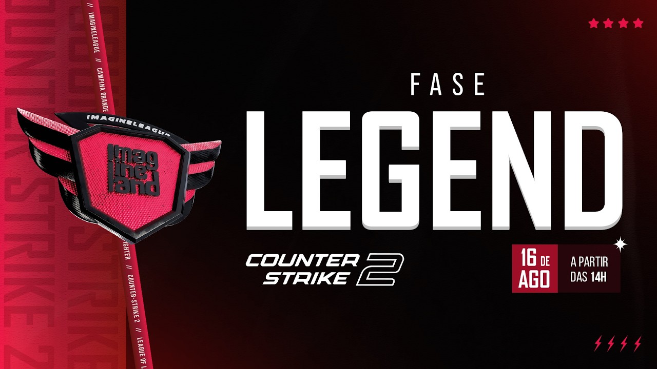 Imagineland 2026: Fase Legend do Counter-Strike 2 acontece neste domingo; AO VIVO