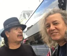 Montreux: ao lado de Santana, músico paraibano garante: "um dos meus heróis!"
