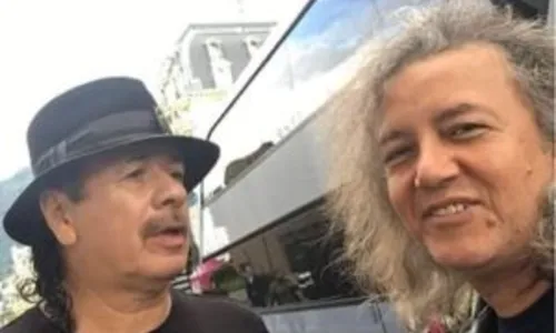 
				
					Montreux: ao lado de Santana, músico paraibano garante: "um dos meus heróis!"
				
				