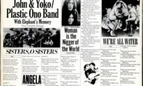 
				
					Mulher é o negro do mundo em canção feminista de Lennon e Yoko
				
				