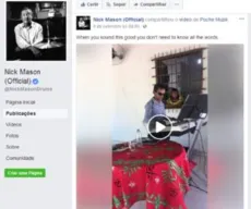 Baterista do Pink Floyd compartilha vídeo de brasileiro que canta em falso inglês!