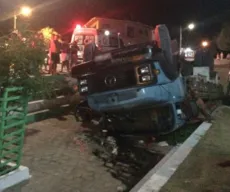 Motorista com sinais de embriaguez tomba caminhão no Sertão da PB