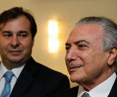 Temer e Rodrigo Maia discutem reforma da Previdência durante reunião