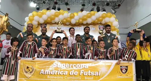 
				
					Fluminense encabeça lista de favoritos da Taça Brasil de Futsal Sub-11
				
				