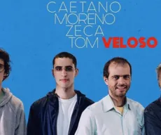 Show Caetano Moreno Zeca Tom Veloso chega hoje ao Recife