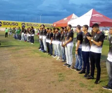 Sousa apresenta 26 jogadores do time de 2018