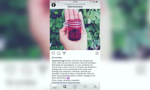 
				
					Bianca Bin convida seguidores a 'regar' plantas com menstruação e surpreende
				
				