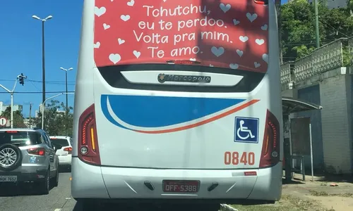 
                                        
                                            Mistério de 'Tchutchu': anúncio em ônibus chama atenção em João Pessoa
                                        
                                        
