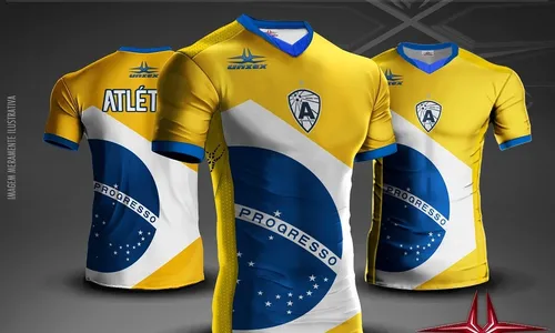 
                                        
                                            Atlético-PB lança camisas especiais com as cores do Brasil
                                        
                                        