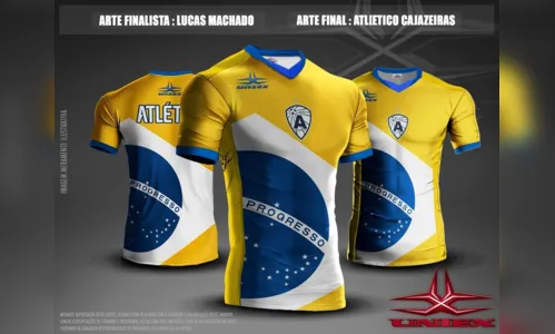 
				
					Atlético-PB lança camisas especiais com as cores do Brasil
				
				