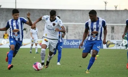 
				
					Botafogo-PB sofre no 1º tempo, mas atropela a Desportiva Guarabira
				
				