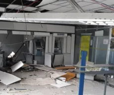 Grupo armado explode agência bancária na cidade de Lagoa de Dentro
