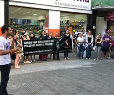 Campinenses fazem protesto contra morte de Marielle Franco