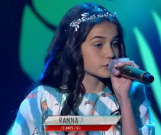 Ex-participante do 'The Voice Kids' Ranna Andrade faz pocket show