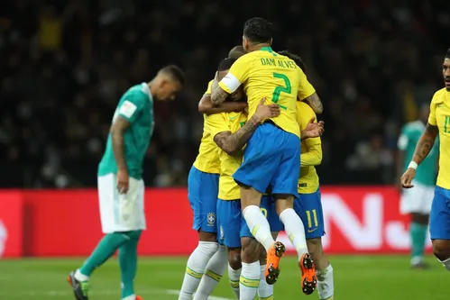 
				
					Brasil vence a Alemanha por 1 a 0 em penúltimo amistoso antes da Copa
				
				