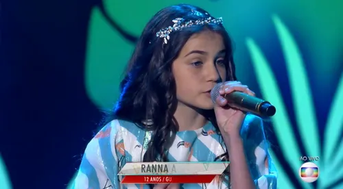 
				
					Ex-participante do 'The Voice Kids' Ranna Andrade faz pocket show
				
				