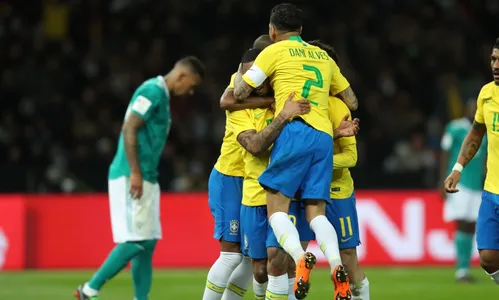 
                                        
                                            Brasil vence a Alemanha por 1 a 0 em penúltimo amistoso antes da Copa
                                        
                                        