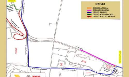 
                                        
                                            Avenida no Varadouro é interditada para obras e altera tráfego
                                        
                                        