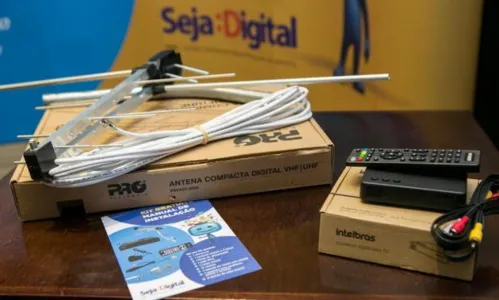 
                                        
                                            Moradores de João Pessoa e mais seis cidades podem agendar retirada de kit de TV digital
                                        
                                        