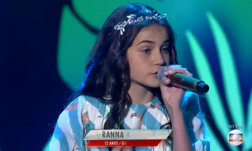 
				
					Ex-participante do 'The Voice Kids' Ranna Andrade faz pocket show
				
				