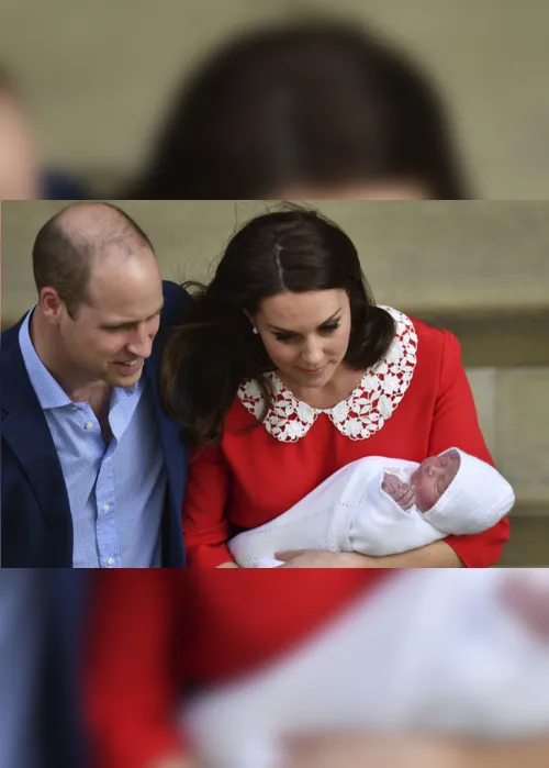 
                                        
                                            Louis Arthur Charles é o nome do 3º filho do príncipe William e Kate Middleton
                                        
                                        