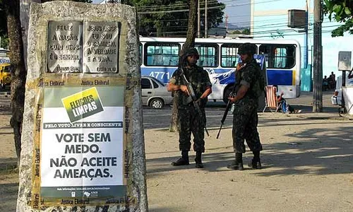 
                                        
                                            Temer autoriza tropas federais para eleições; juízes de CG já solicitaram Exército
                                        
                                        