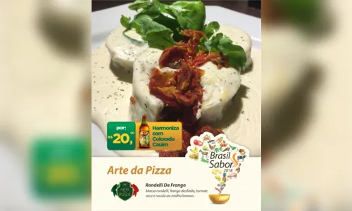 
				
					Festival Brasil Sabor 2018: restaurantes oferecem pratos especiais no cardápio
				
				