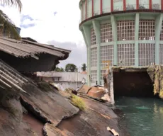 Reservatório da Cagepa estoura em João Pessoa e deixa nove bairros sem água