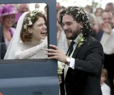 Casal em 'Game of Thrones', Kit Harington e Rose Leslie se casam na vida real