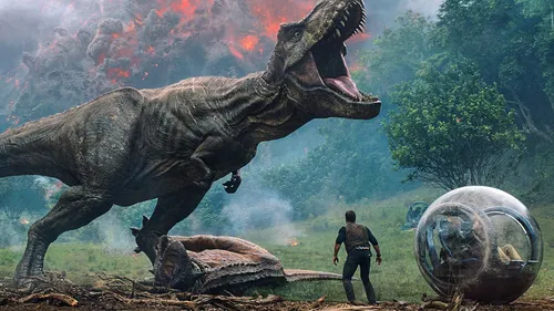 
				
					'Jurassic World: reino ameaçado' diverte, mas é mais do mesmo
				
				