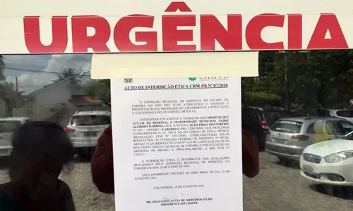 
                                        
                                            Hospital-maternidade de Cabedelo é interditado pelo CRM
                                        
                                        