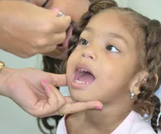 Paraíba tem melhor cobertura da campanha de vacinação contra poliomielite do Nordeste