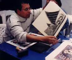 Marcelo Soares abre exposição de xilogravuras na Estação Cabo Branco