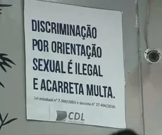 Justiça da PB derruba liminar e cartazes contra homofobia voltam a ser obrigatórios