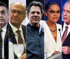 Pesquisa Datafolha: Bolsonaro, 24%; Ciro, 13%; Marina, 11%; Alckmin, 10%; Haddad, 9%