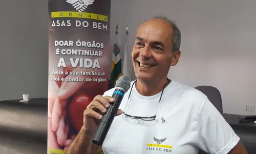 
                                        
                                            “Transplante de órgão significou renascimento”, disse publicitário em visita à JP
                                        
                                        