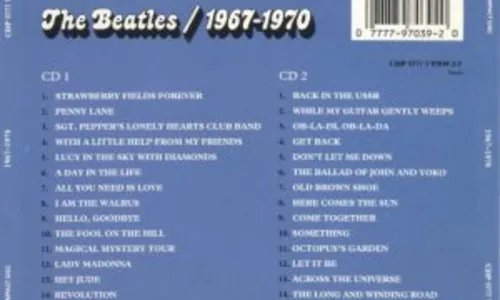 
				
					Melhor coletânea dos Beatles foi lançada em CD há 25 anos
				
				